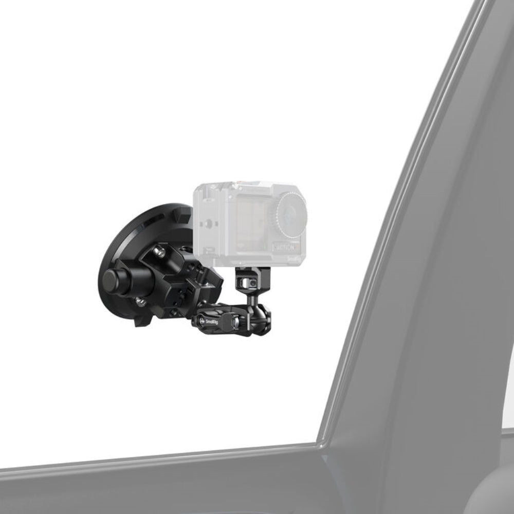 SmallRig 4" Suction Cup Camera Mount Kit for Vehicle Capture