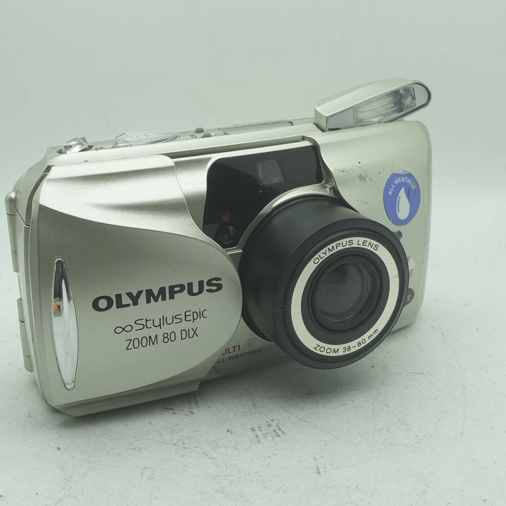 Used Olympus Stylus Epic Zoom 80 DLX | Silver | U8