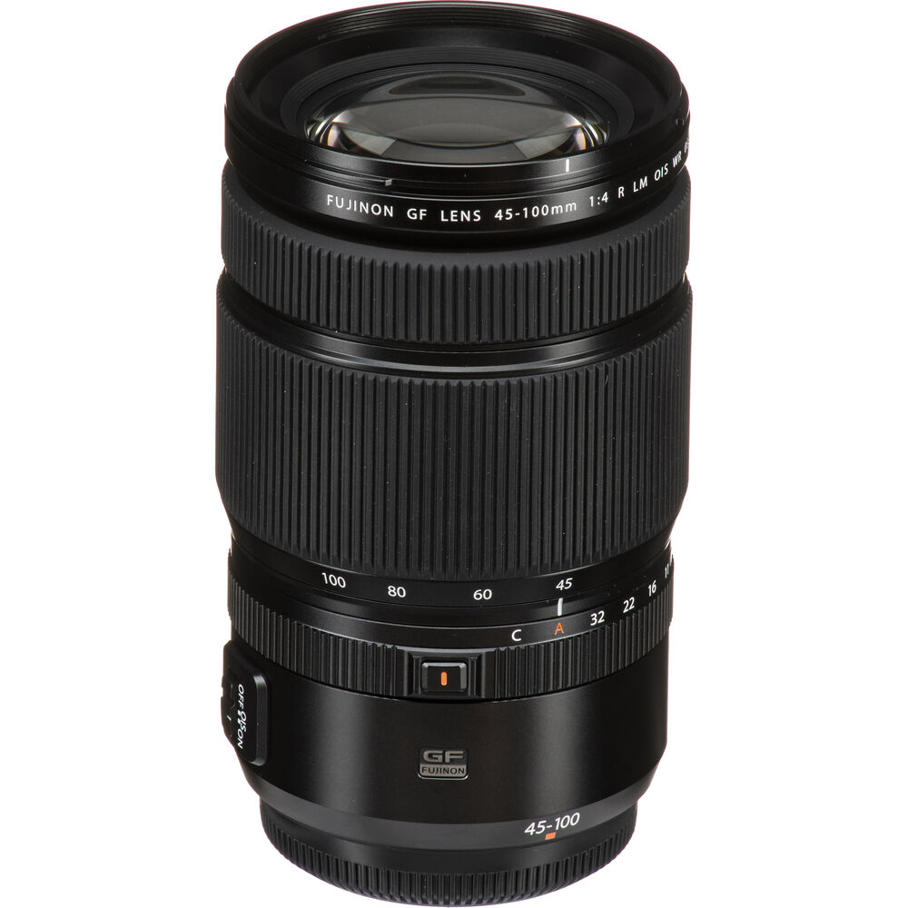 FUJIFILM GF 45-100mm f/4 R LM WR | Black