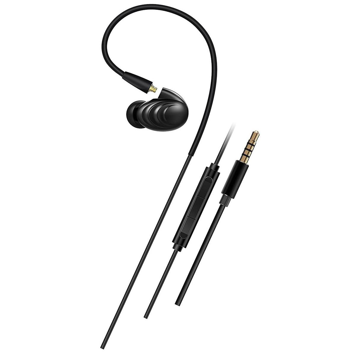 FiiO F9 Dynamic Hybrid Earphone w/Detachable Cables | Black