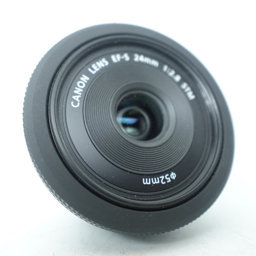 Used Canon EF-S 24mm f2.8 | Black | U9
