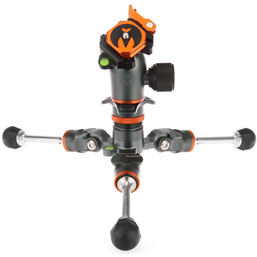 3 Legged Thing Leo 2.0 Tripod Kit with AirHed Pro Lever Ball Head | Gray