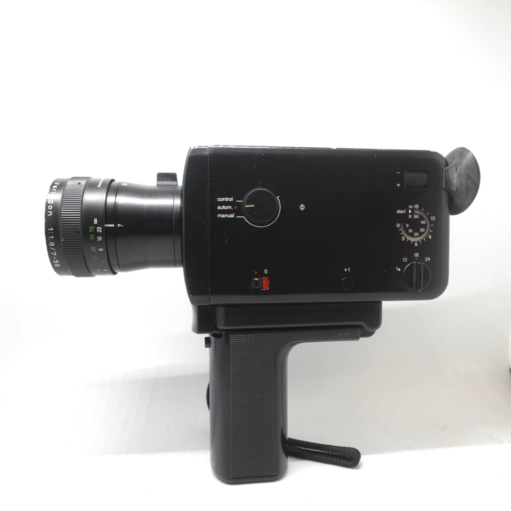 Used Braun Nizo S128 Super 8 Movie Camera | Black | U9