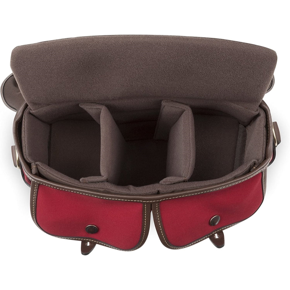 Billingham Hadley Small Pro Camera Bag | Burgundy Canvas/Chocolate