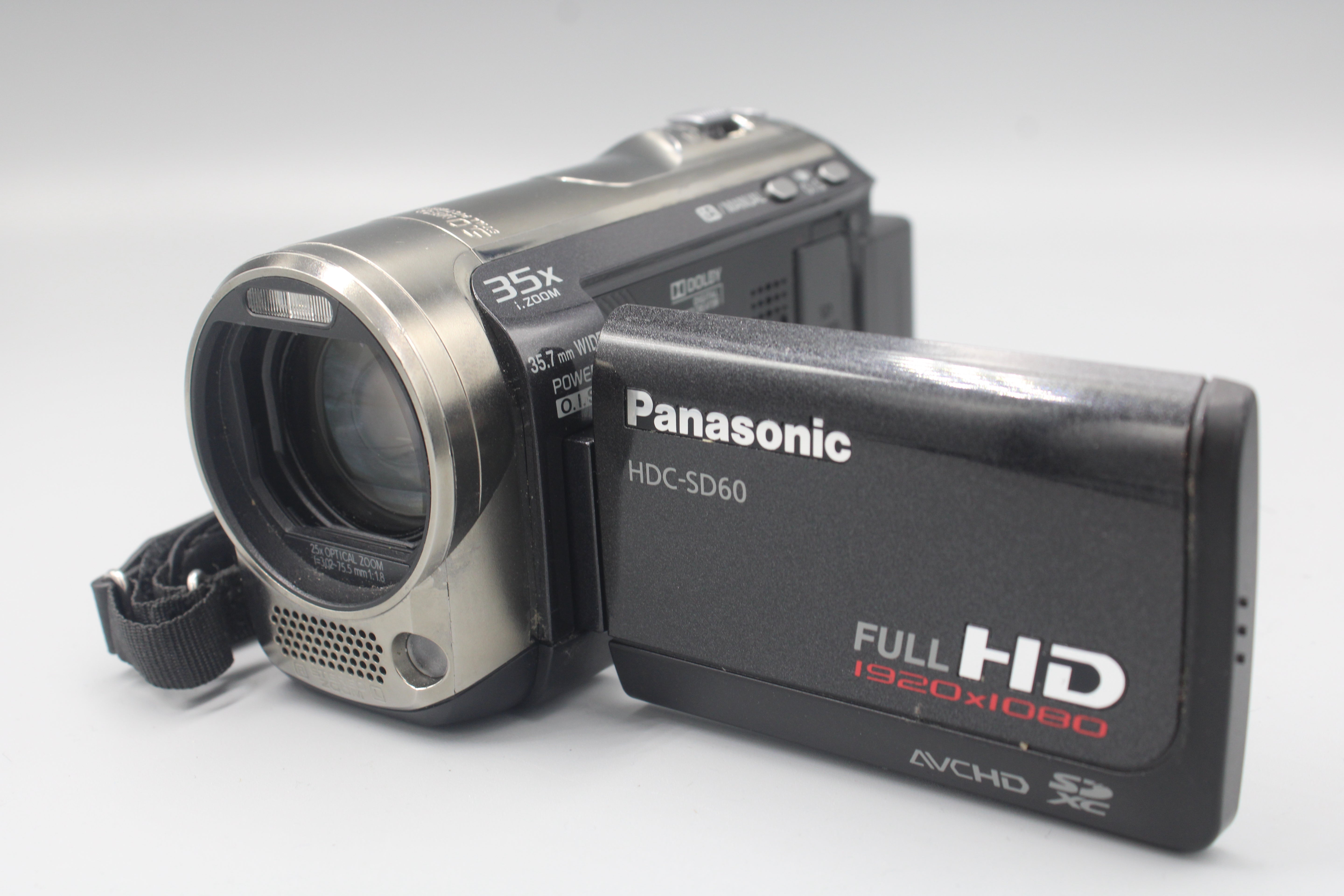 Used Panasonic HDC-SD60 HD Camcorder Used Very Good