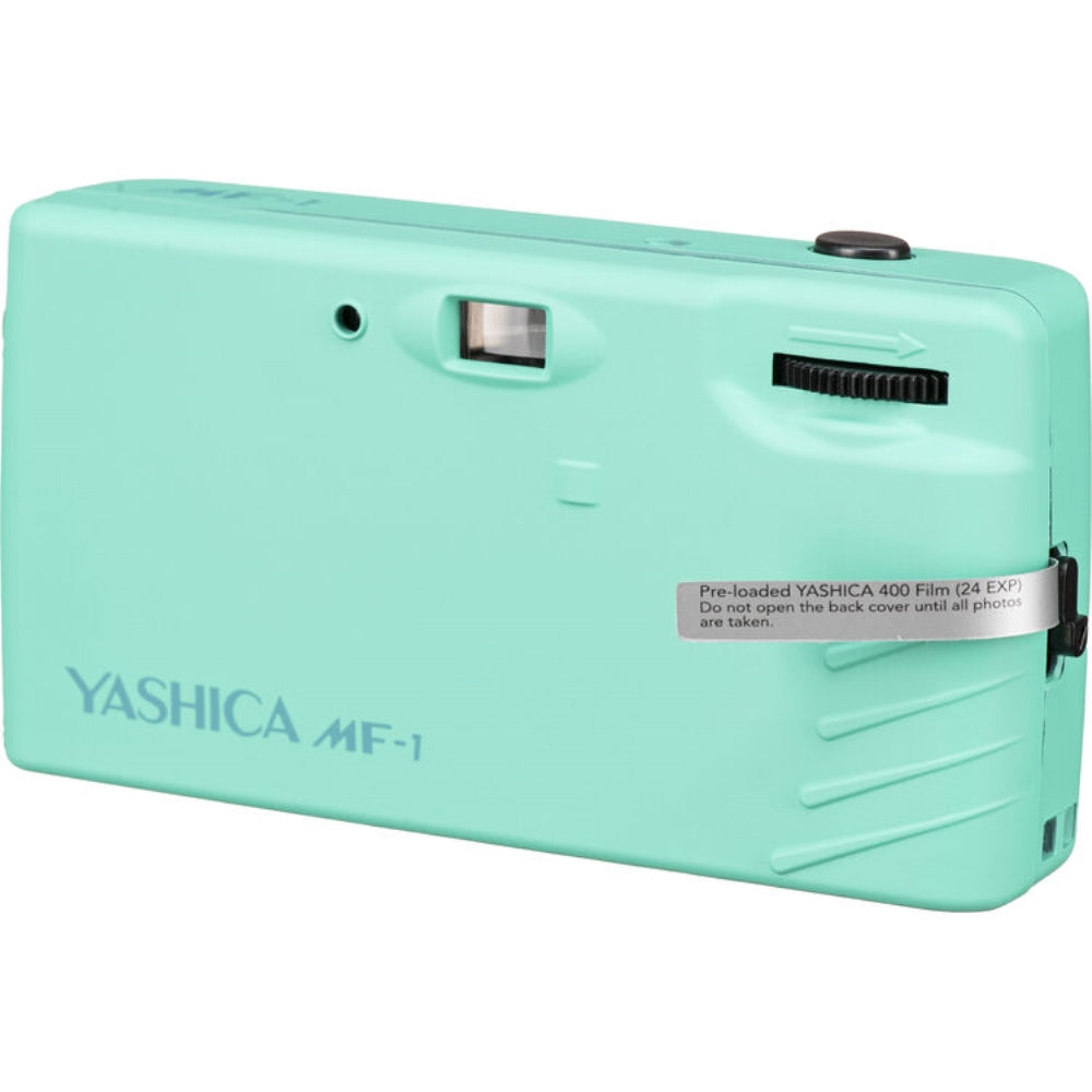 Yashica MF-1 Snapshot 35mm Film Camera | Turquoise