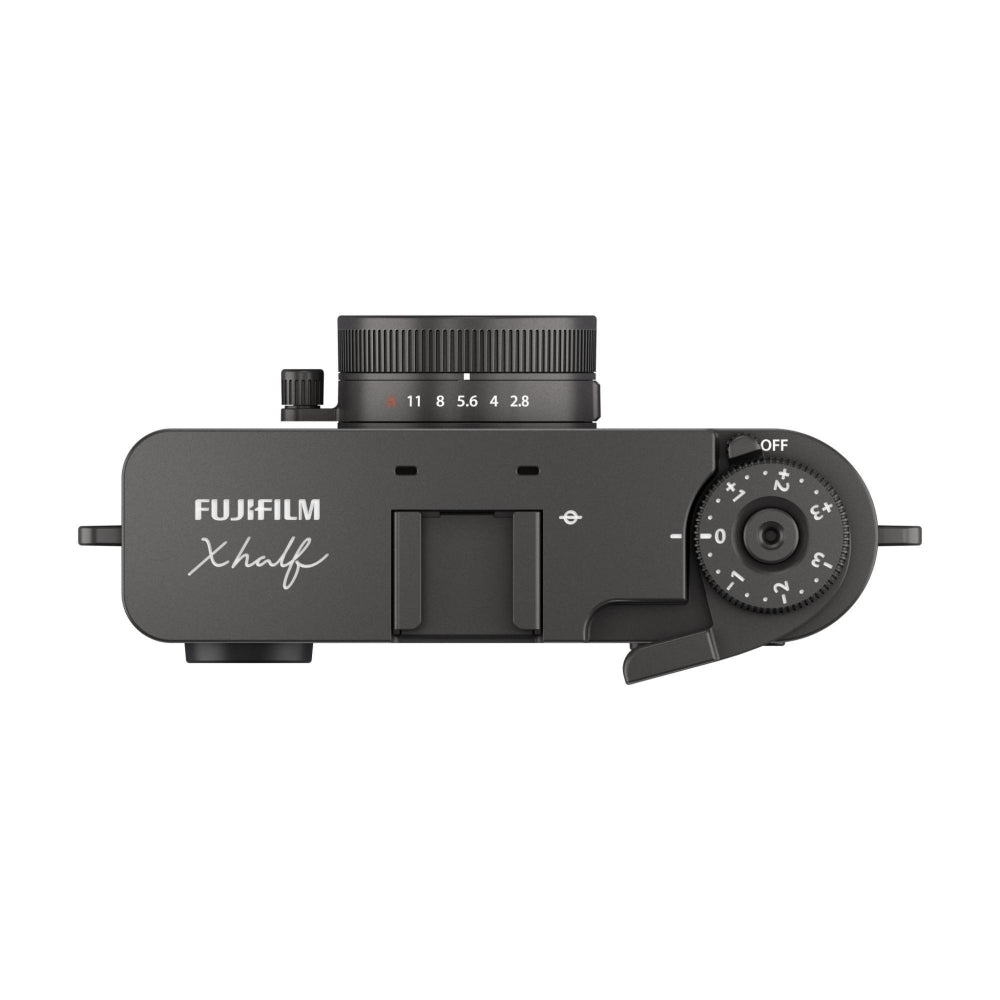 FUJIFILM X half Premium Compact Camera | Charcoal Silver