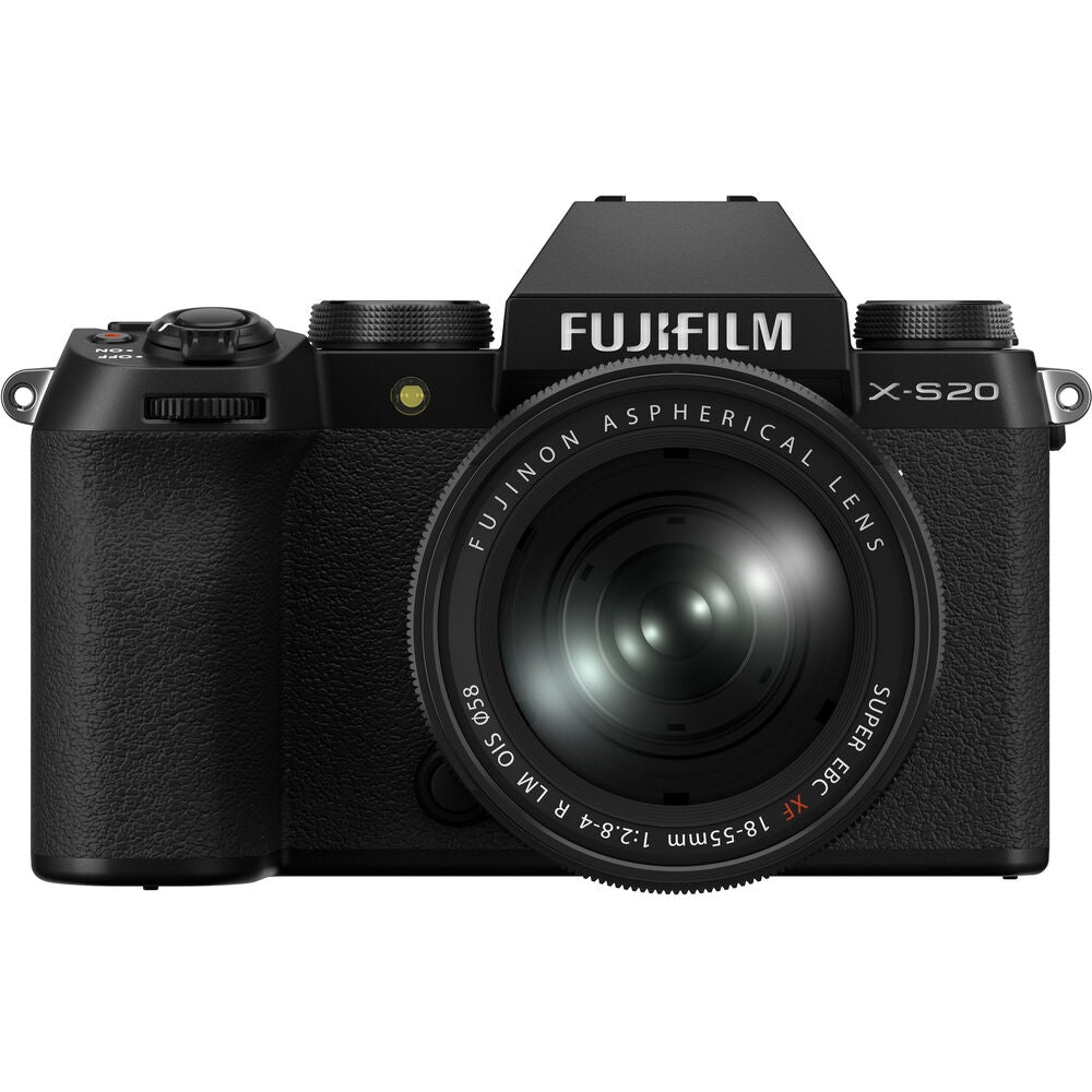 FUJIFILM X-S20 Mirrorless Camera with 18-55mm Lens | Black