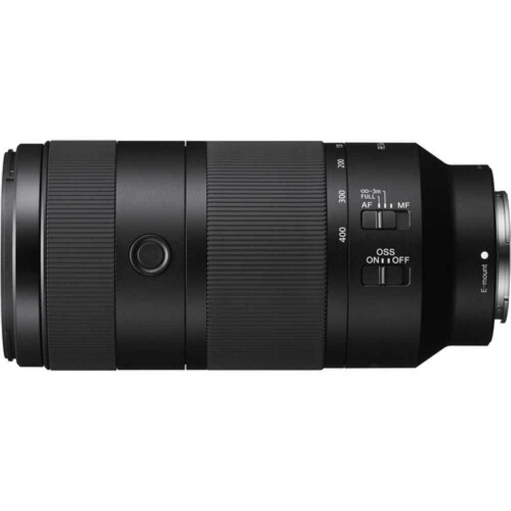 Sony FE 100-400mm f/5.6-8 OSS Lens | Sony E Bundled with UV Filter + Lens Cap Keeper + Deluxe Cleaning Kit - Blower, Lens Pen, Brush & Case + Cleaning Cloth (5 Items)