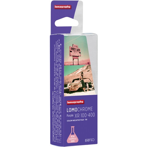 Lomography Lomochrome Purple Color Negative Film | 110 Cartridge, 24 Exposures, Expiration 2019