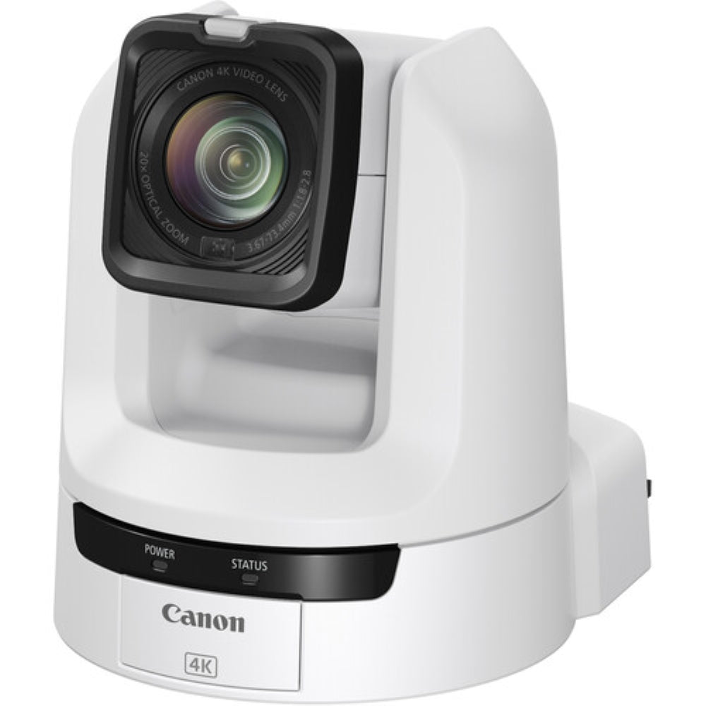 Canon CR-N300 4K NDI PTZ Camera with 20x Zoom | Titanium White