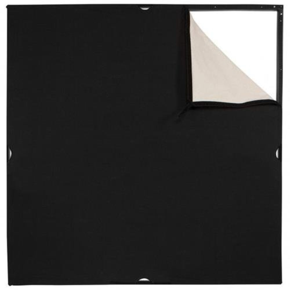 Westcott Scrim Jim Cine Unbleached Muslin/Black Fabric | 4 x 4'