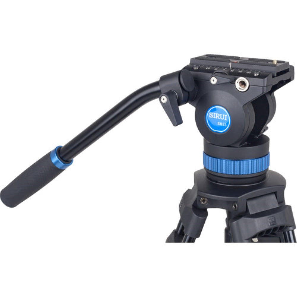 Sirui SH25 Aluminum Video Tripod with Fluid Head