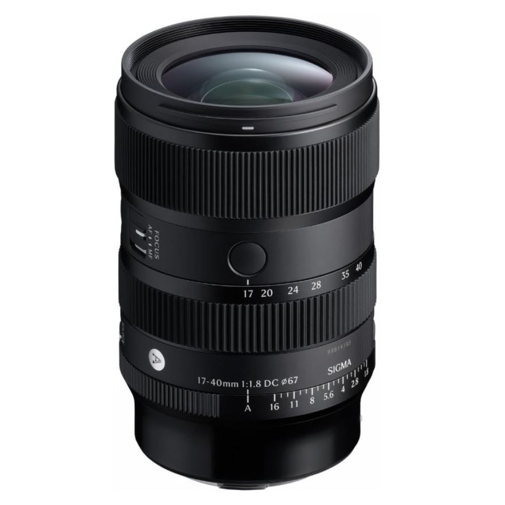 Sigma 17-40mm f/1.8 D.C. Art Lens Compatible with Canon RF Mount (APS-C) Bundle with 67mm UV Filter + Lens Cap Keeper + Cleaning Kit + Cleaning Cloth (5 Items)