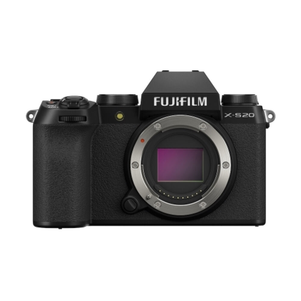 FUJIFILM X-S20 Mirrorless Camera with XF 16-50mm f/2.8-4.8 Lens | Black Bundle with 64GB Memory Card + Charger + 58mm UV Filter + Camera Case + Cleaning Kit + Cleaning Cloth (7 Items)