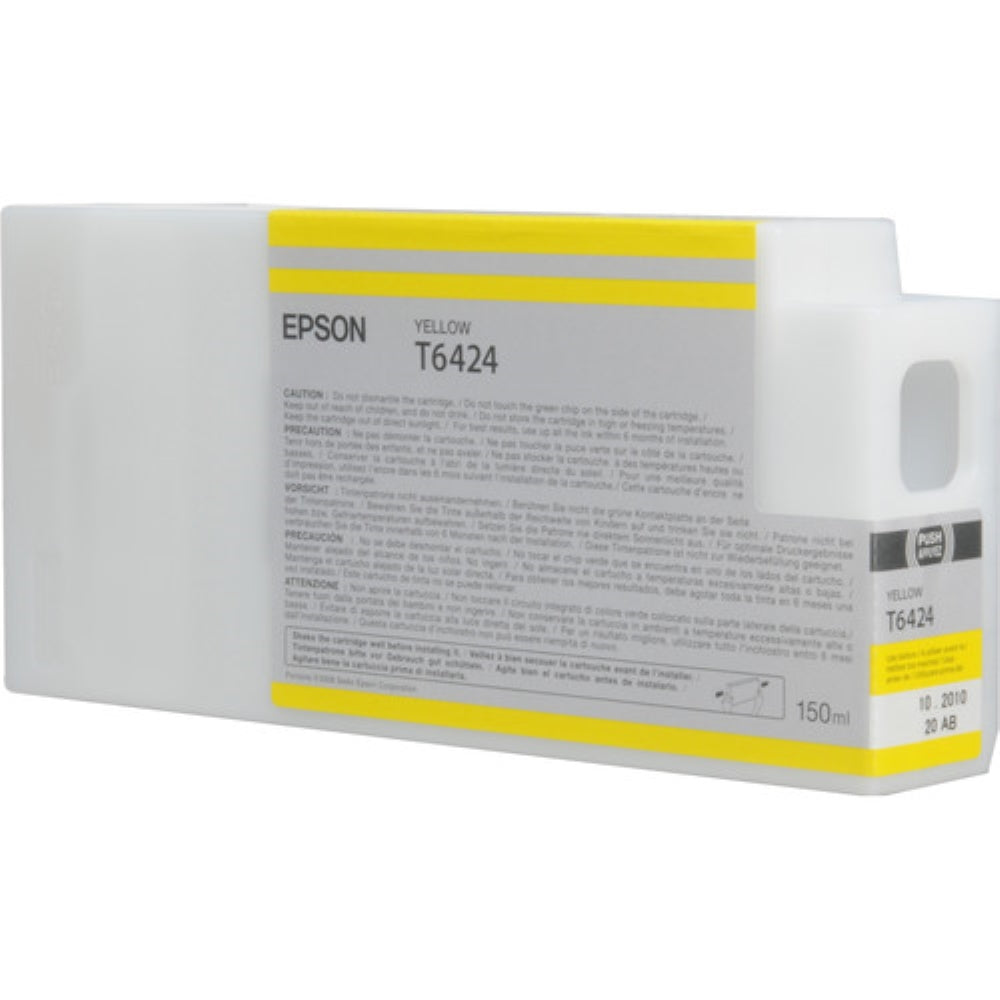 Epson T642400 Yellow UltraChrome HDR Ink Cartridge | 150 mL