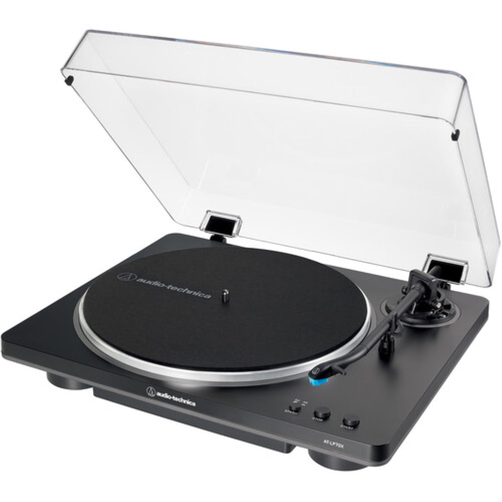 Audio-Technica Consumer AT-LP70X Fully Automatic Belt-Drive Turntable | Black and Gray