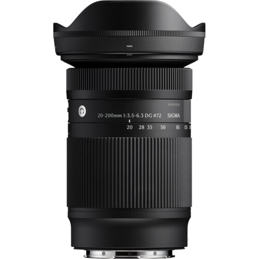Sigma 20-200mm f/3.5-6.3 DG Contemporary Lens Compatible with L-Mount (Full Frame) Bundle with UV Filter + Lens Cap Keeper + Cleaning Kit + Cleaning Cloth (5 Items)
