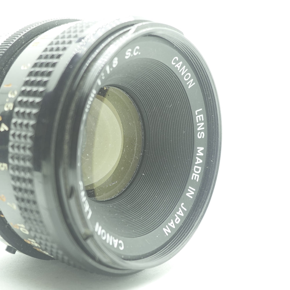 Used Canon FD S.C 50mm F/1.8 | U8