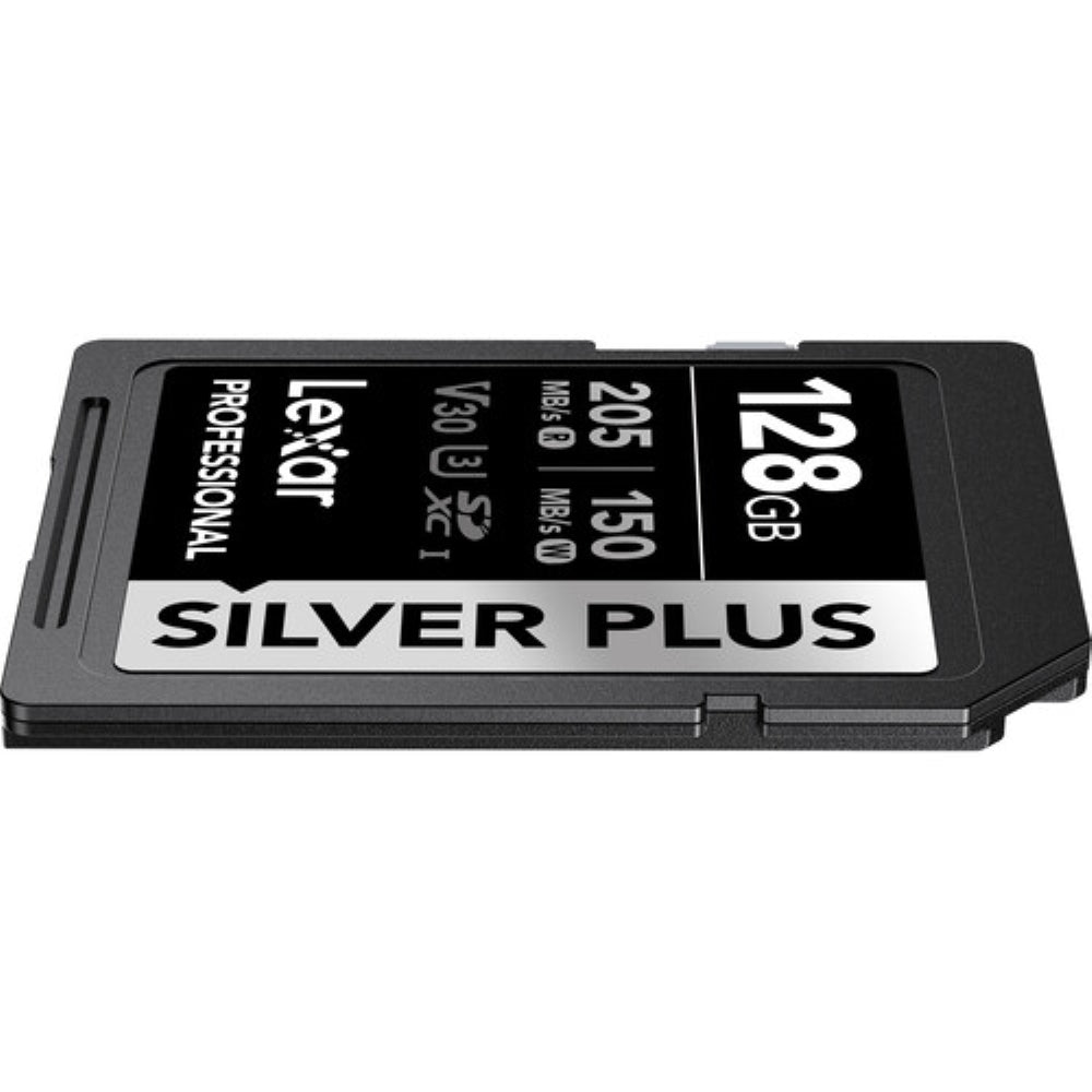 Lexar 128GB Professional SILVER PLUS UHS-I SDXC Memory Card