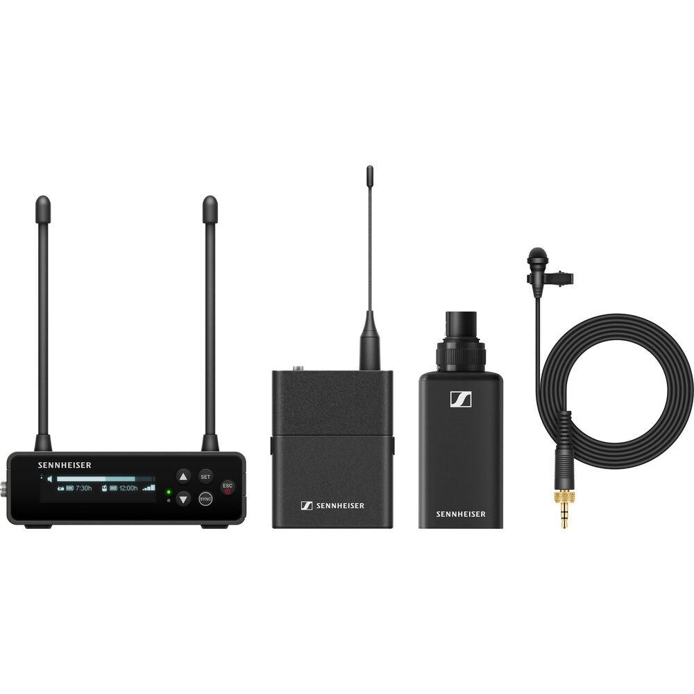 Sennheiser EW-DP ENG SET Camera-Mount Digital Wireless Combo Microphone System | Q1-6: 470 to 526 MHz