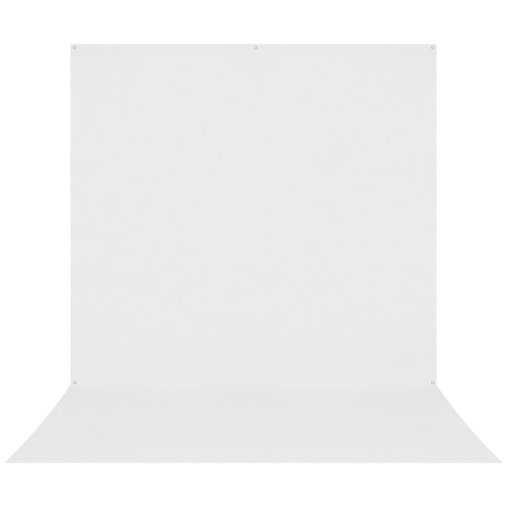 Westcott X-Drop Fabric Backdrop Sweep | High-Key White, 8 x 13'