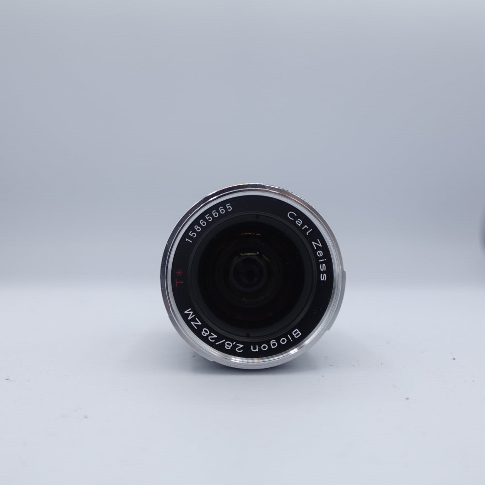 Used Carl Zeiss Biogon 28mm f/2.8 ZM T* Lens | Black | U9+