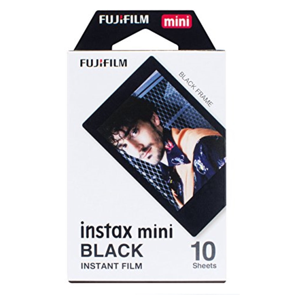 FUJIFILM INSTAX Mini Black Instant Film | 10 Exposures