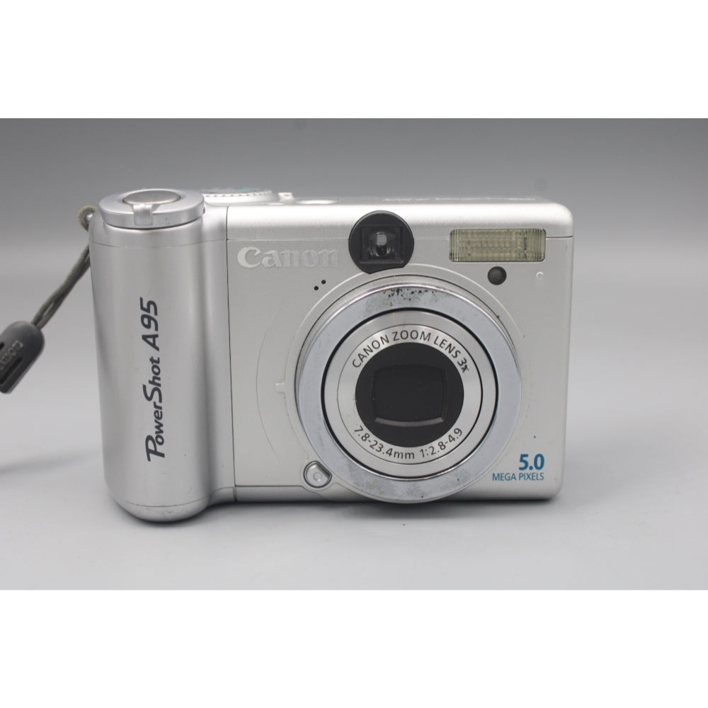 Used Canon Powershot A95 Point and Shoot Digital Camera | Silver