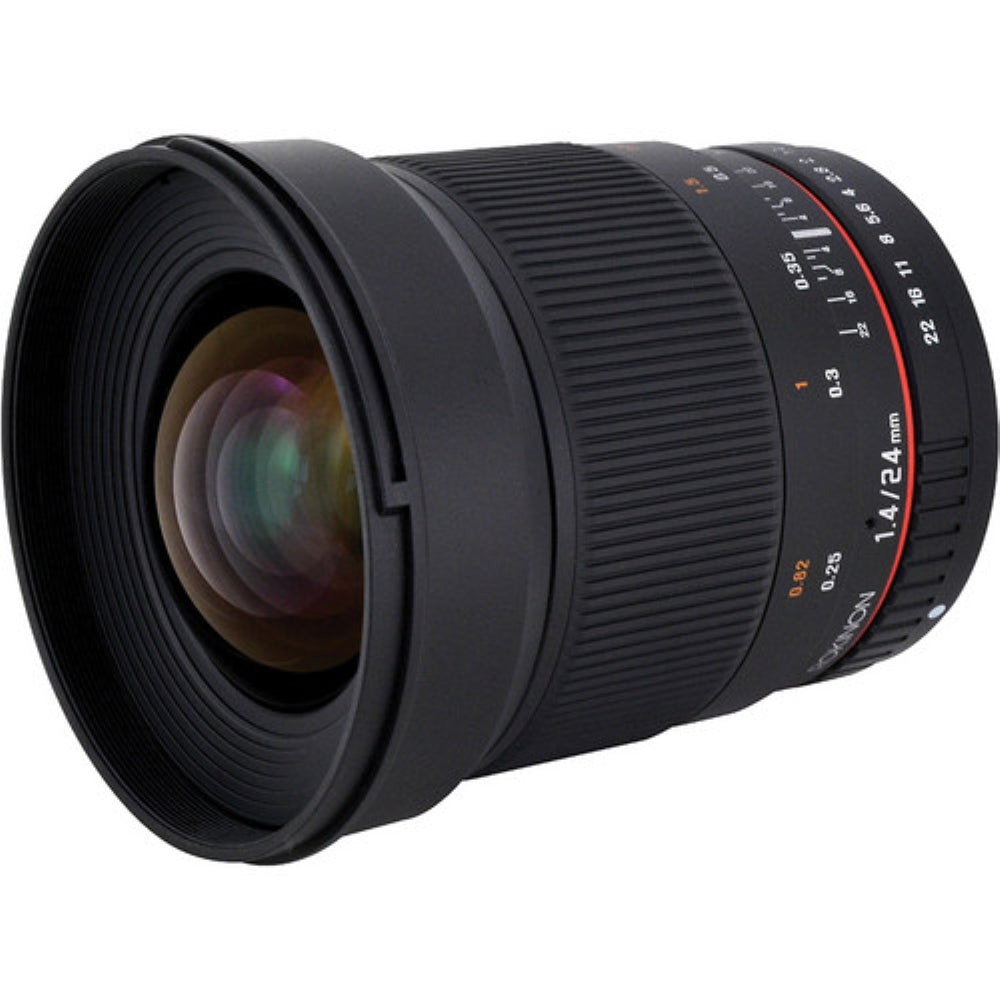 Rokinon 24mm f/1.4 ED AS UMC Wide-Angle Lens for Canon