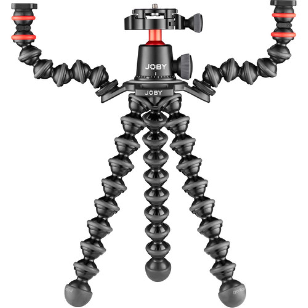 Joby GorillaPod 3K PRO Rig | Black/Charcoal/Red