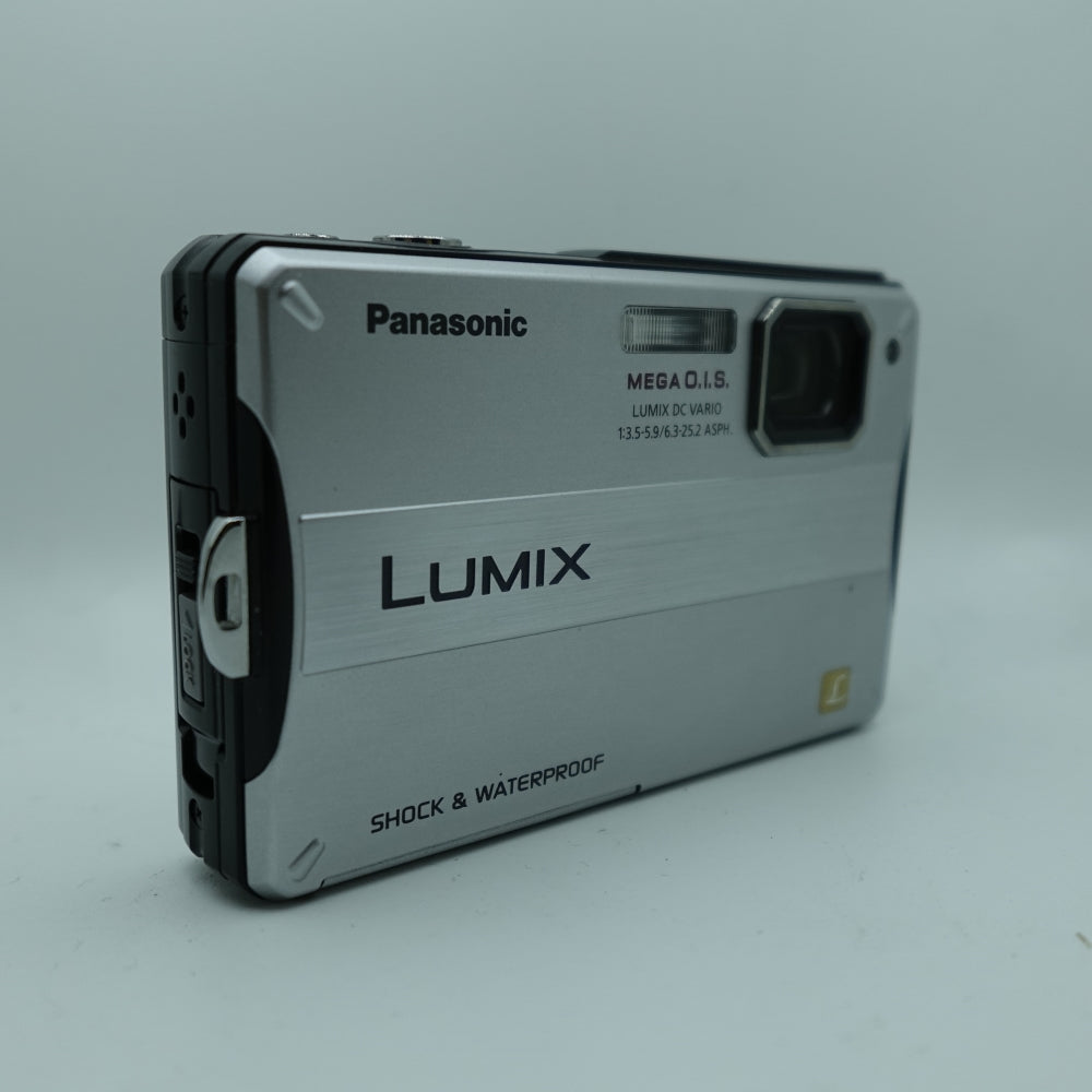 Used Panasonic Lumix DMC-TS10 Digital Point and Shoot Camera | Silver | U8