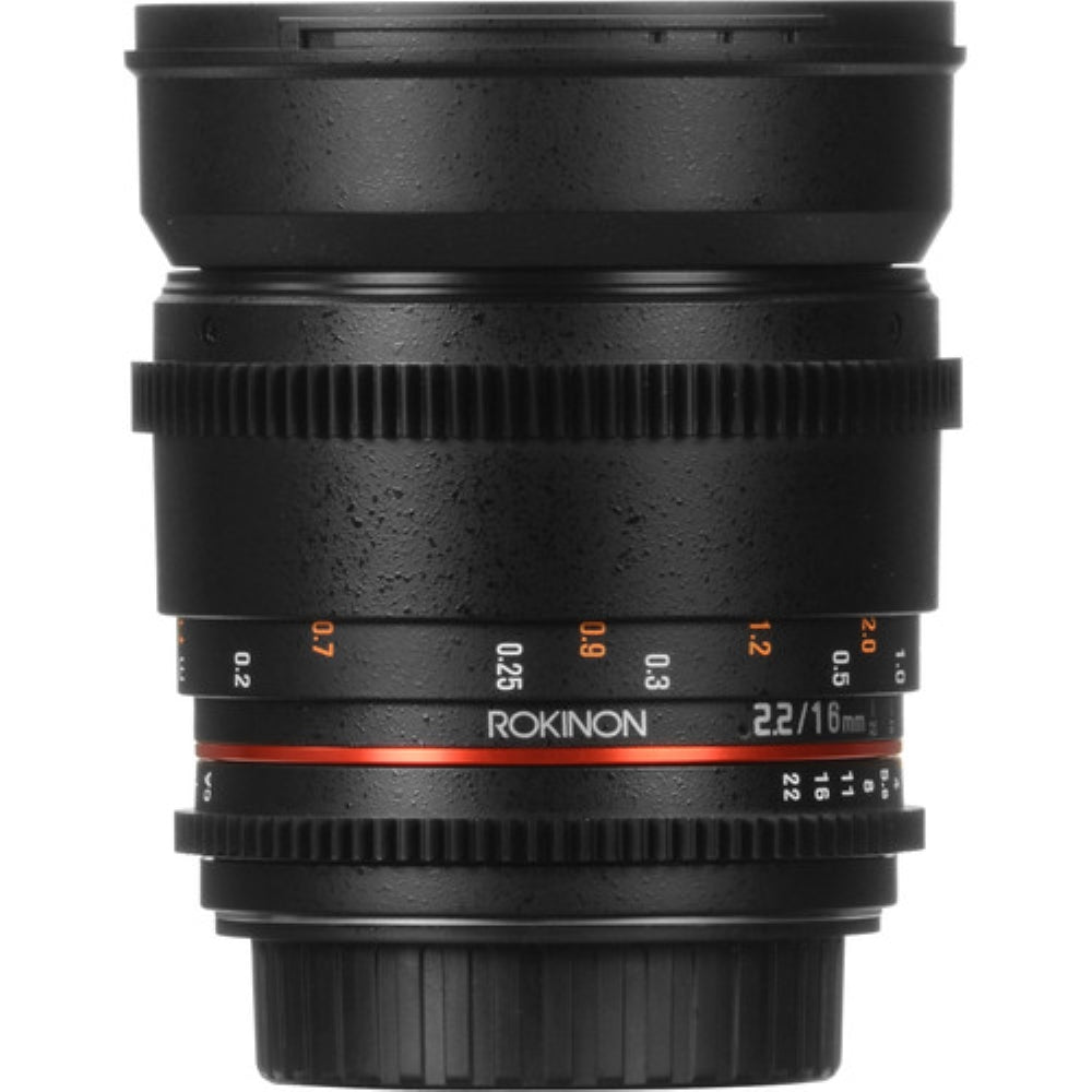 Rokinon 16mm T2.2 Cine DS Lens for Nikon F Mount for APS-C