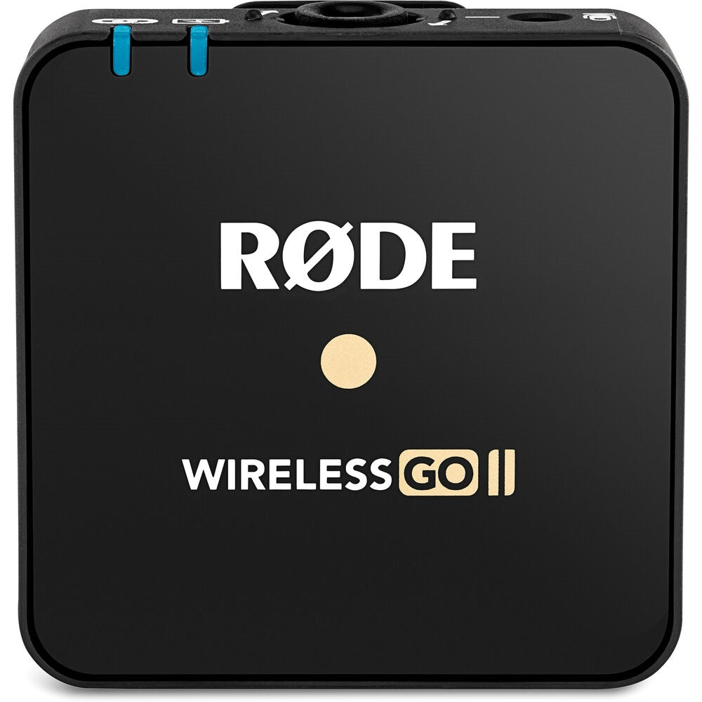 Rode Wireless GO II 2-Person Compact Digital Wireless Microphone System/Recorder | 2.4 GHz, Black