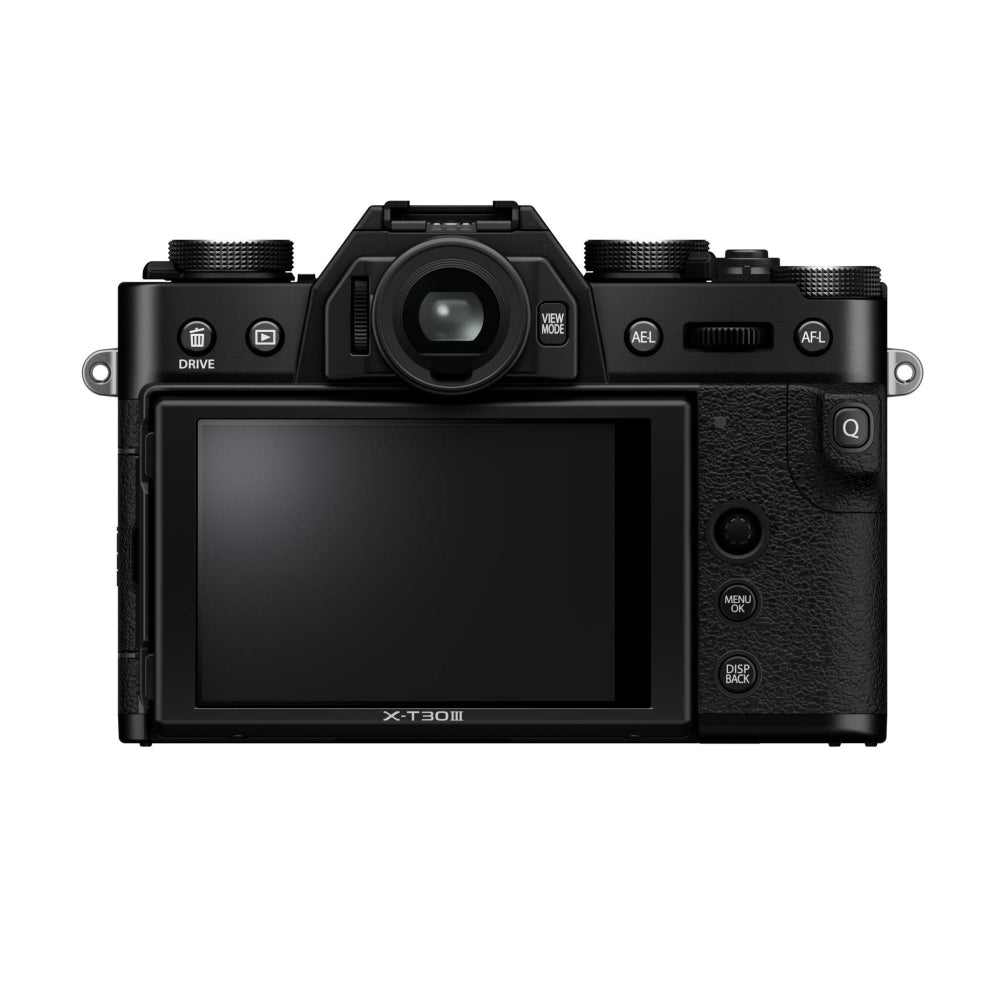 FUJIFILM X-T30 III Mirrorless Camera (Black) Bundle with Sigma 18-50mm