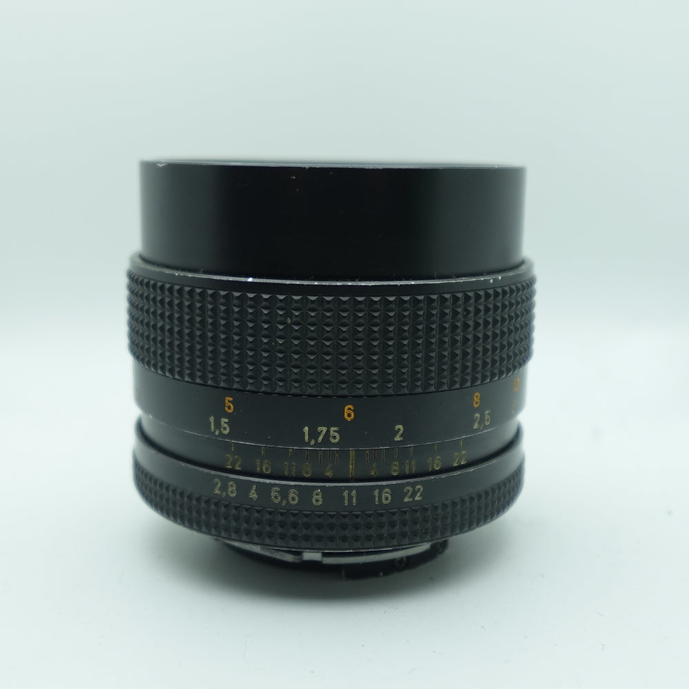 Used Contax 85mm f/2.8 Sonnar T* MM C/Y Mount | Black | U8