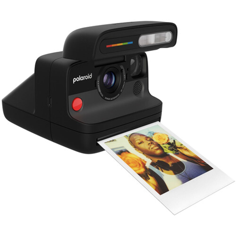 Polaroid Flip Instant Camera Color Starter Set | White, 8 Exposures