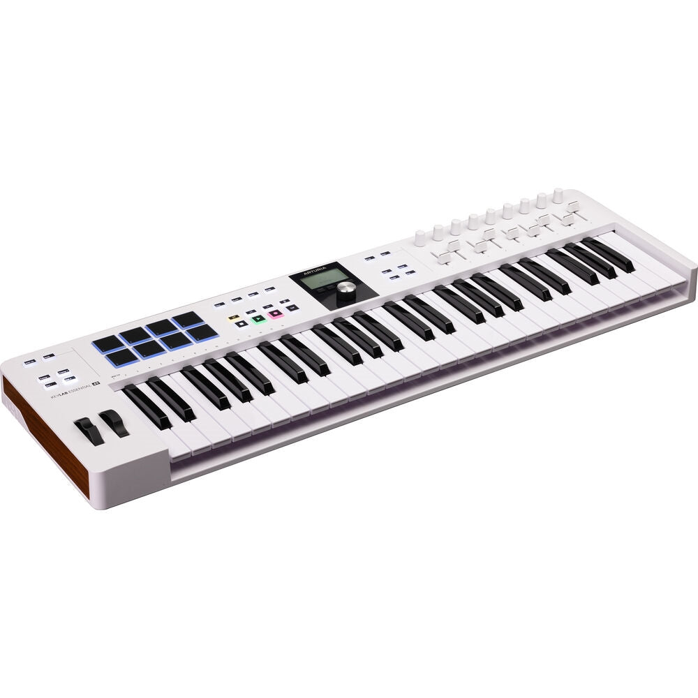 Arturia KeyLab Essential mk3 49-Key Universal MIDI Controller and Software | White