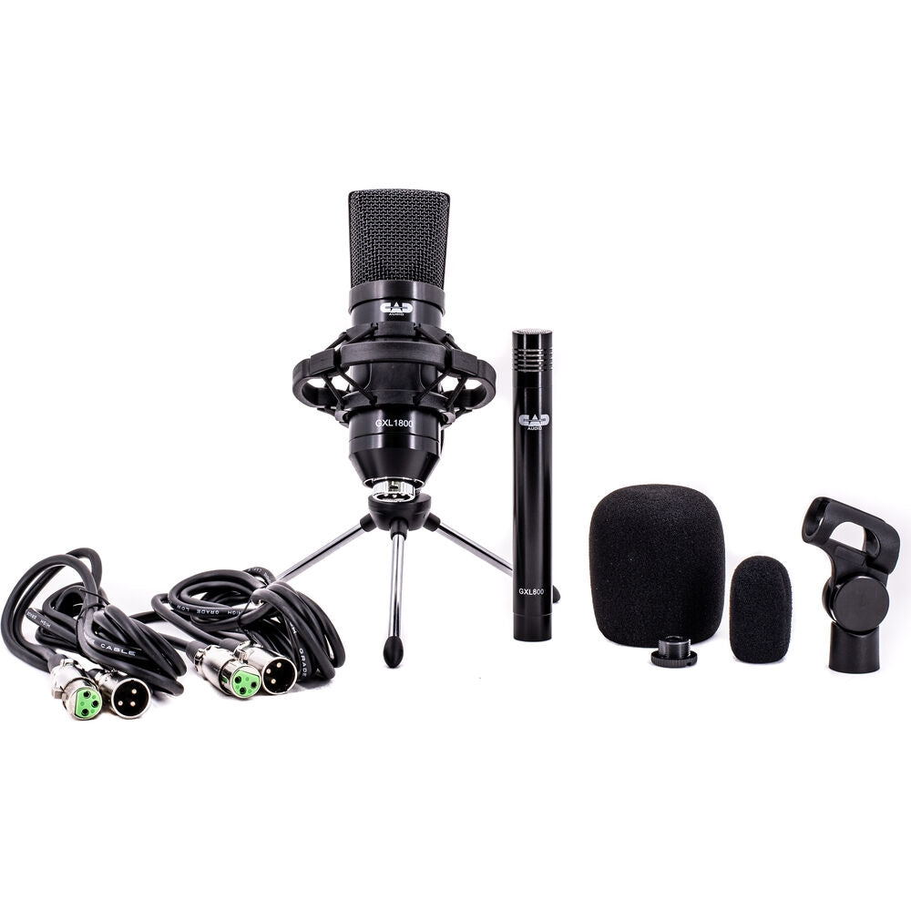 CAD GXL1800SP Mic Collection with Large & Small Diaphargm Condenser Microphones