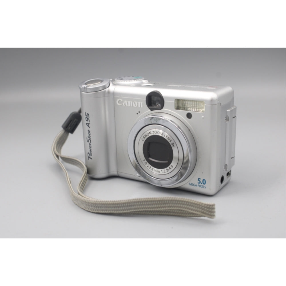 Used Canon Powershot A95 Point and Shoot Digital Camera | Silver