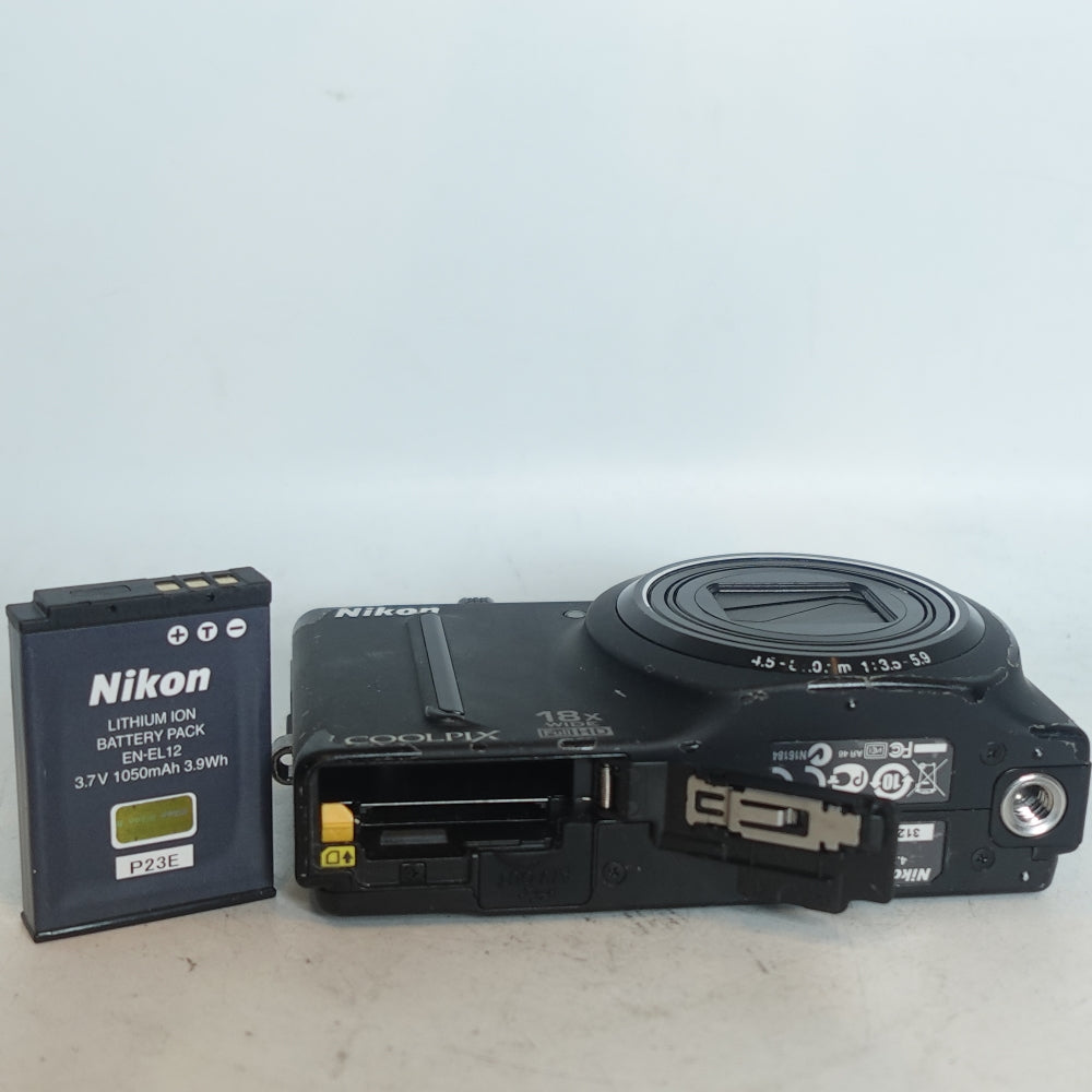 Used Nikon Coolpix S9100 | Black | U8