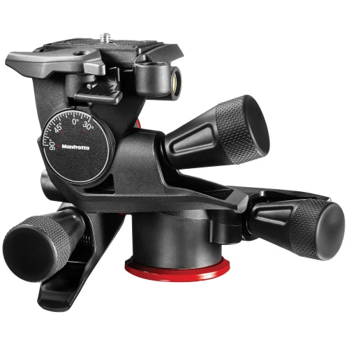 Manfrotto MHXPRO-3WG 3-Way, Geared Pan-and-Tilt Head with 200PL-14 Quick Release Plate