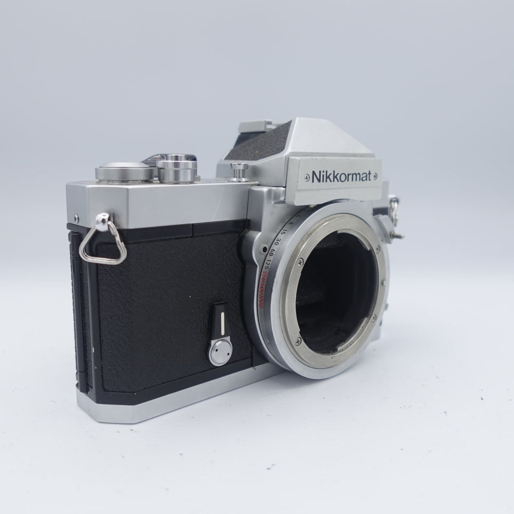 Used Nikon Nikkormat FT2 35mm SLR Camera Body | Chrome | U9