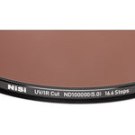 NiSi Solar Filter Pro Nano UV/IR Cut ND100000 Filter | 82mm, 16.5-Stop