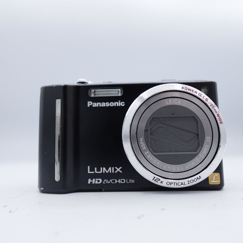 Used Panasonic Lumix DMC-ZS7 Digital Point and Shoot Camera | Black | U9