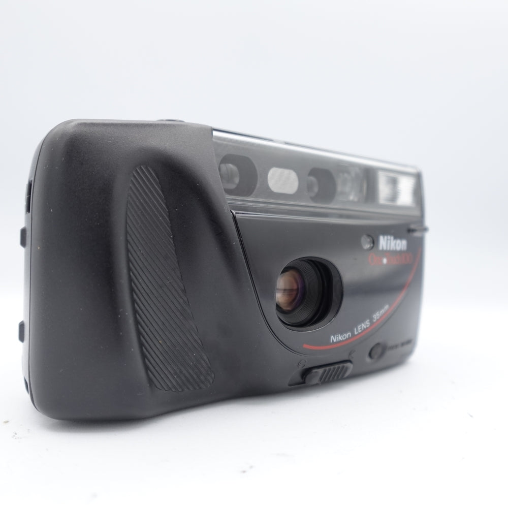 Used Nikon One Touch 100 35mm Point and Shoot Camera | Black | U7+
