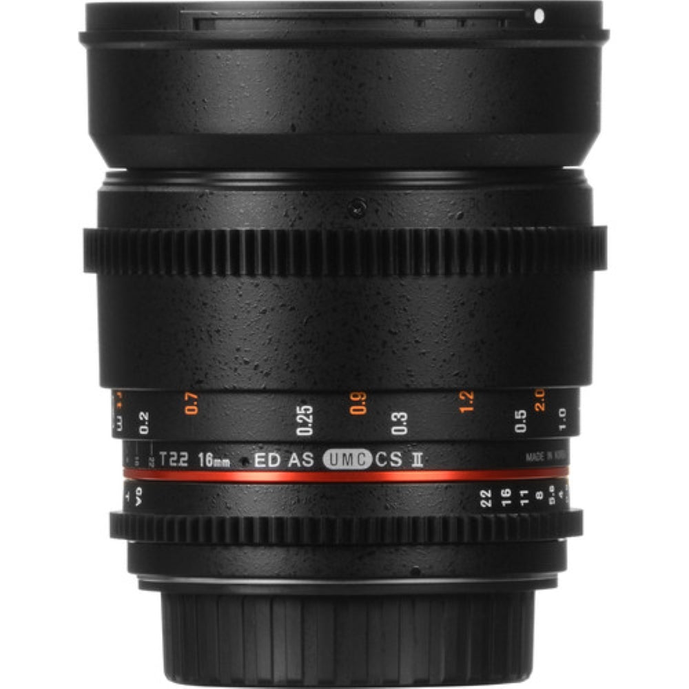 Rokinon 16mm T2.2 Cine DS Lens for Canon EF Mount for APS-C