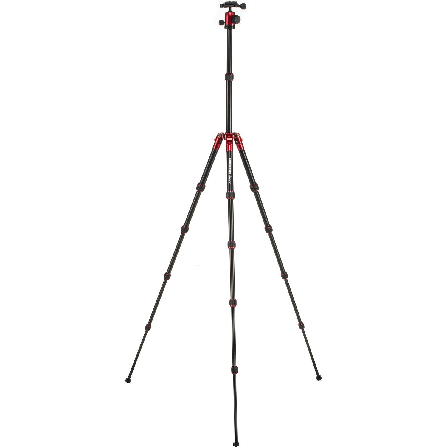 Manfrotto Element Small Aluminum Traveler Tripod | Red