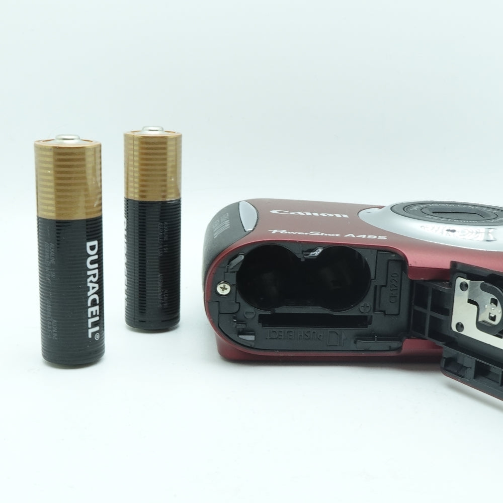Used Canon Powershot A495 | Red | U8+