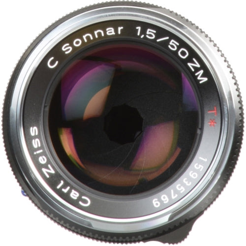 ZEISS C Sonnar T* 50mm f/1.5 ZM Lens | Black